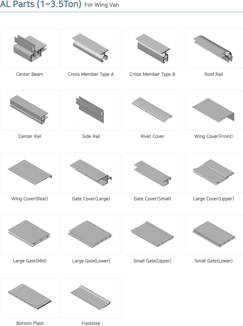 AL Parts (1-3.5 ton)